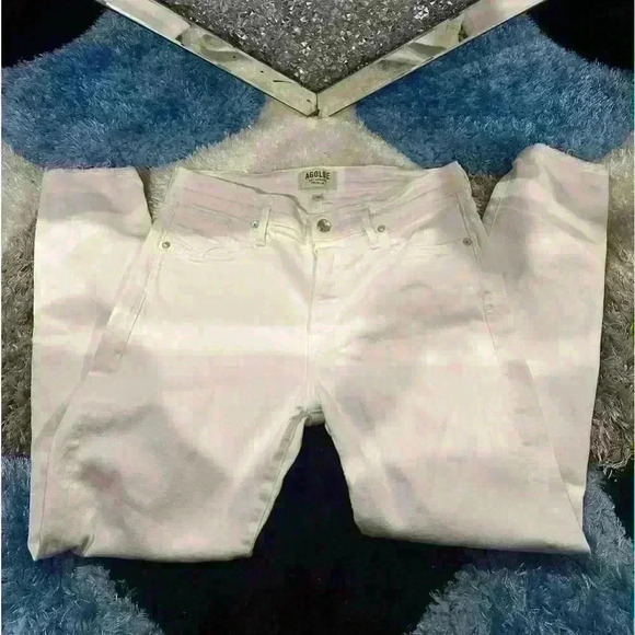 NWOT AGOLDE Distressed High Waist Skinny Jeans Women’s Size 29 - Picture 1 of 5